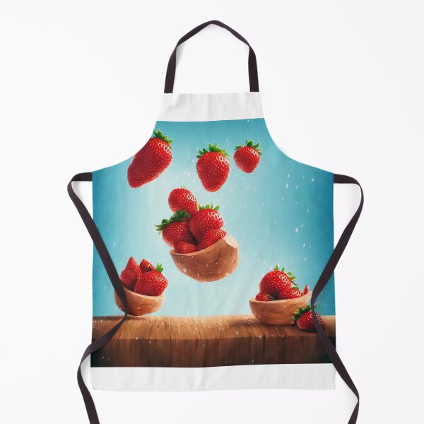 Item preview, Flying Organic Strawberries. designed and sold by FewBits.