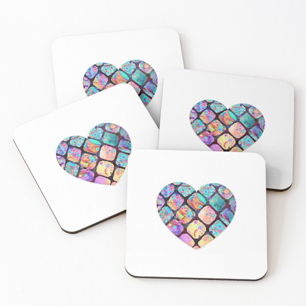 Item preview, Big Colorful Heart Love Romantic Art by Sharon Cummings designed and sold by Sharon Cummings Art.