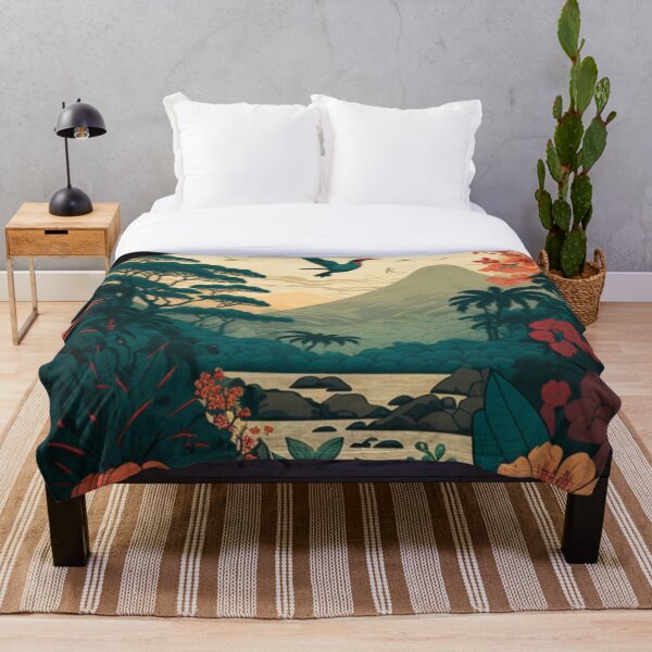 Aperçu de l'œuvre Paysage japonais Ukiyoe Design | Style asiatique créée et vendue par iMasterHox.