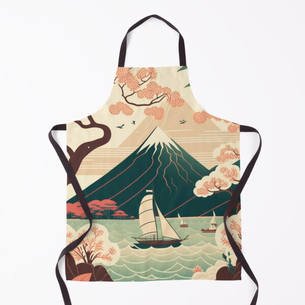 Item preview, Landscape Japanese Ukiyoe Design | Asian style designed and sold by iMasterHox.