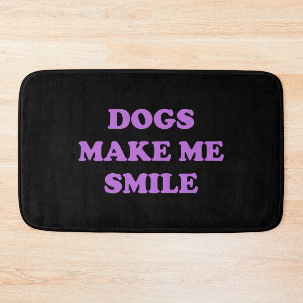 Item preview, Dogs make me smile - dog lovers gift ideas designed and sold by Inspirationmotivation.