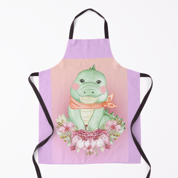 Item preview, baby crocodile on a pink background designed and sold by trickydee.