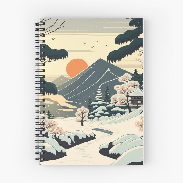 Item preview, Landscape Japanese Ukiyoe Design | Asian style designed and sold by iMasterHox.