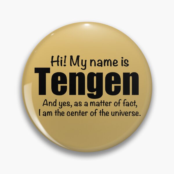 Item preview, Hi! My name is Tengen. designed and sold by RazorBrain.