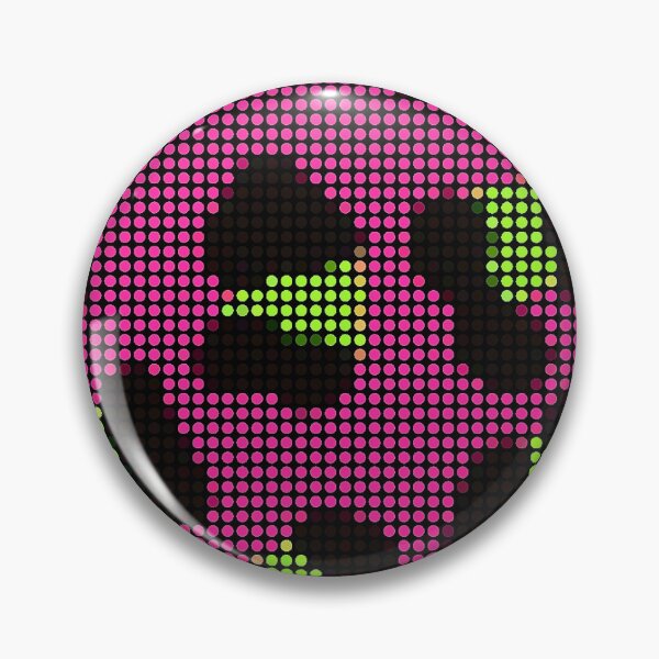 Item preview, Custom dot matrix neon leopard print designed and sold by SHIVA ARTS.