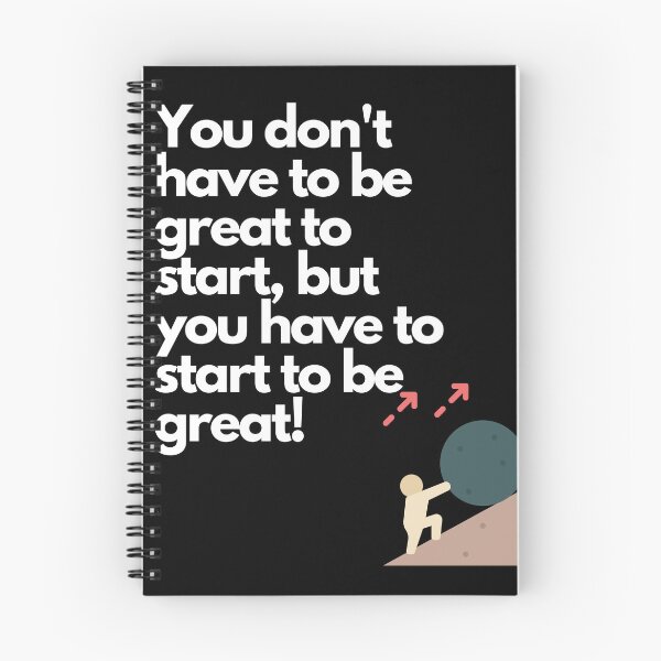 Item preview, You have to start to be great! designed and sold by detern.