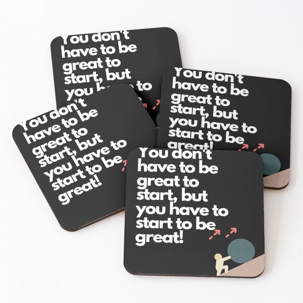 Item preview, You have to start to be great! designed and sold by detern.