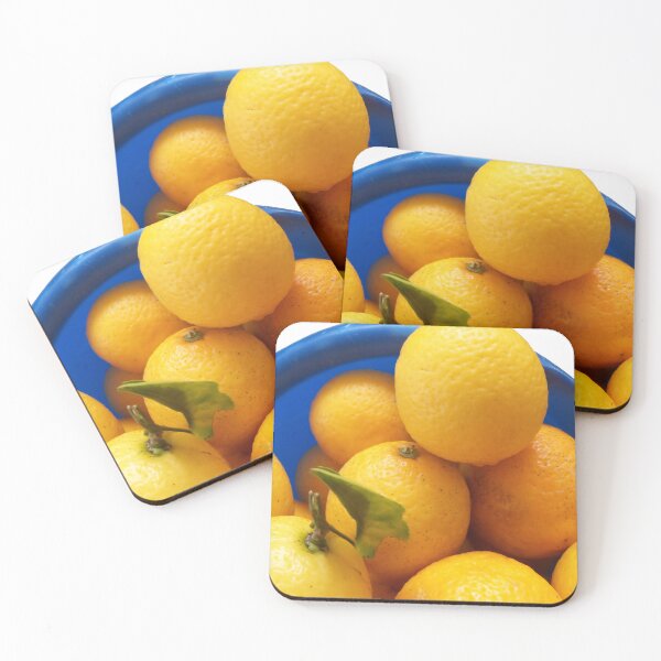 Item preview, Blue bowl of lemons designed and sold by SunnyDazDesign.