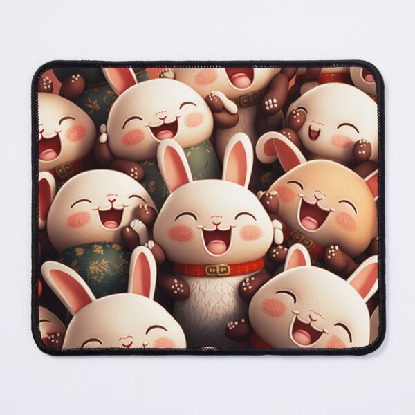Item preview, happy rabbit designs for chinese new year t-shirts designed and sold by BeerBot.