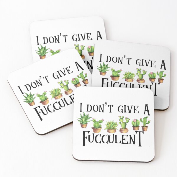 Item preview, I Don't Give A Fucculent designed and sold by TeesYouWant.