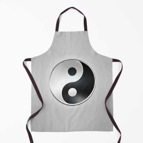 Item preview, Metallic Yin Yang Symbol designed and sold by JoanNinjaHen.