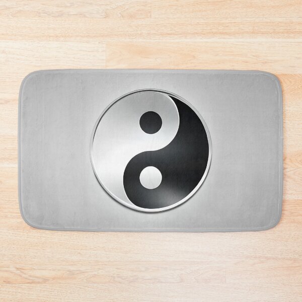 Item preview, Metallic Yin Yang Symbol designed and sold by JoanNinjaHen.