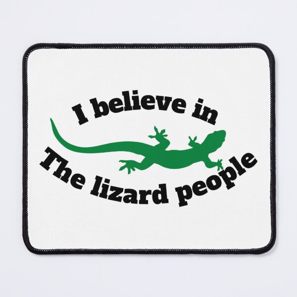 Item preview, Lizard people Illuminati Conspiracy Theory designed and sold by lovelylavenderJ.