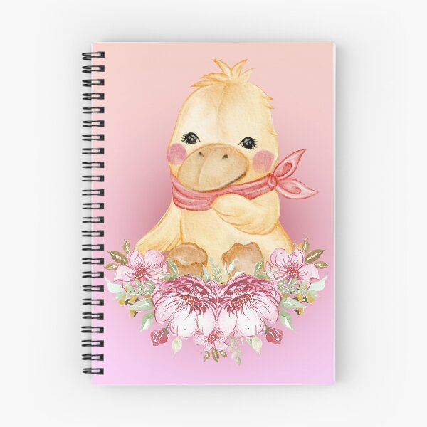 Item preview, baby duck-duckling pink background designed and sold by trickydee.