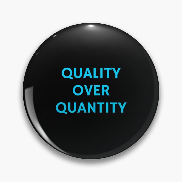 Item preview, Quality Over Quantity designed and sold by Inspirationmotivation.