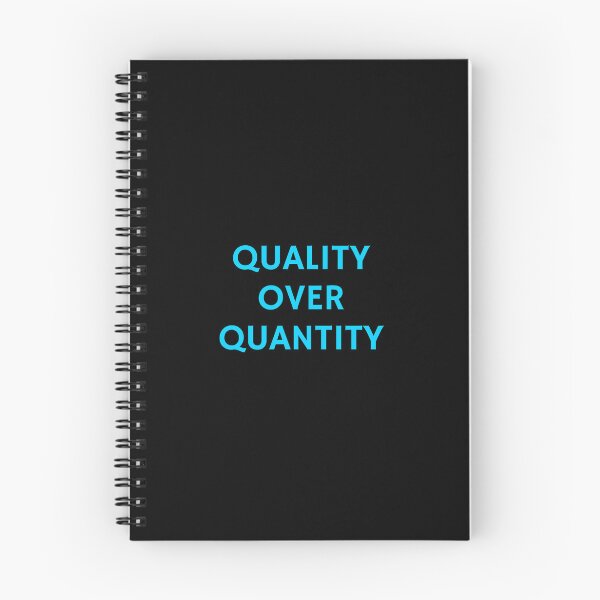 Item preview, Quality Over Quantity designed and sold by Inspirationmotivation.