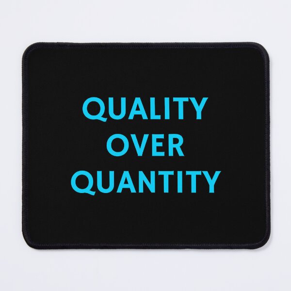 Item preview, Quality Over Quantity designed and sold by Inspirationmotivation.
