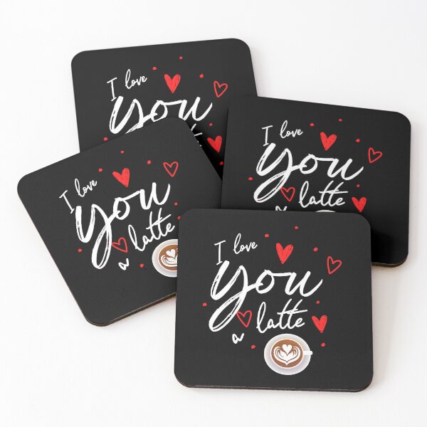 Item preview, I love you a latte designed and sold by Oreo2020 Creations.