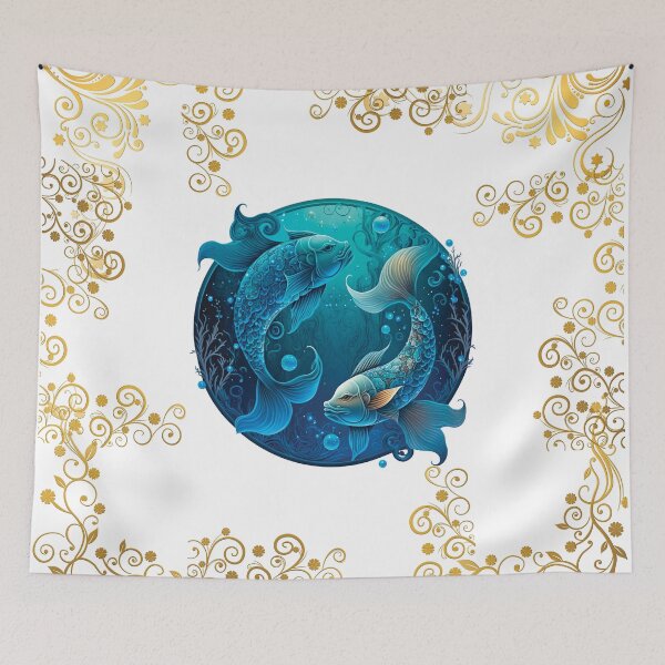 Item preview, PISCES ZODIAC SIGN WITHOUT FONT designed and sold by ORIGENcreate.