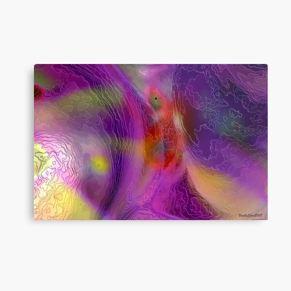 Period Metal Print