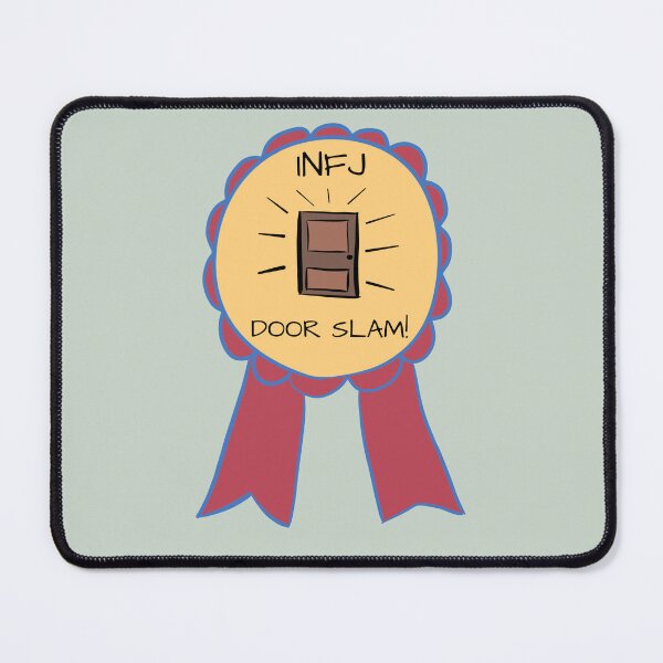 Item preview, INFJ Door slam ribbon award - funny mbti designed and sold by lavender-cat.
