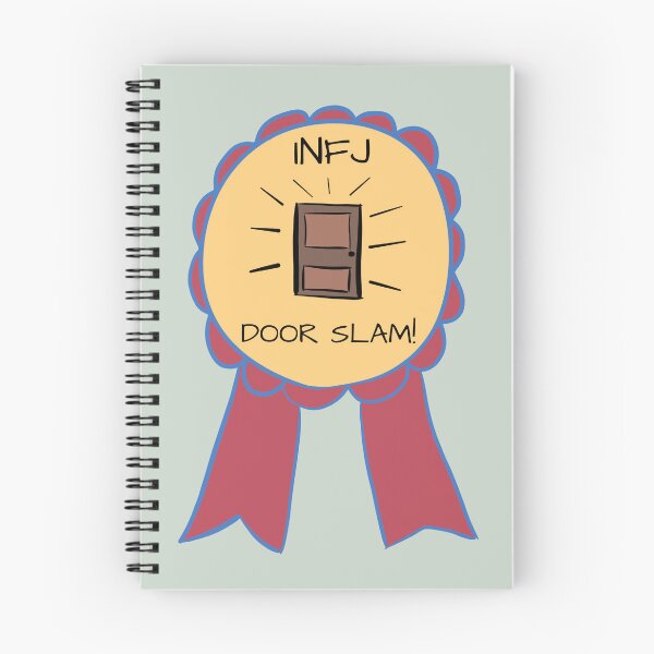 Item preview, INFJ Door slam ribbon award - funny mbti designed and sold by lavender-cat.