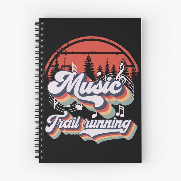 Item preview, Trail running music forest, running retro  designed and sold by HomeCoquette.