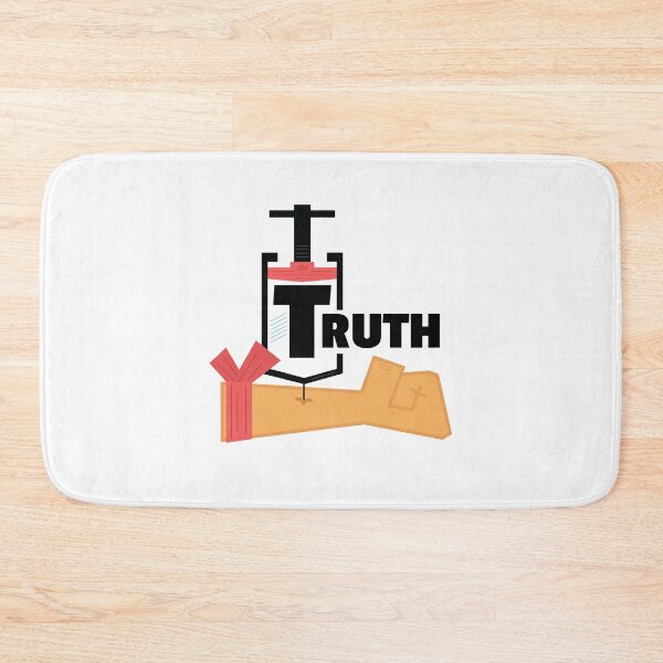 Item preview, Truth Shot Needle Reality Check Inject Truth Serum Red Pill Or Blue Pill  designed and sold by doseofwin.
