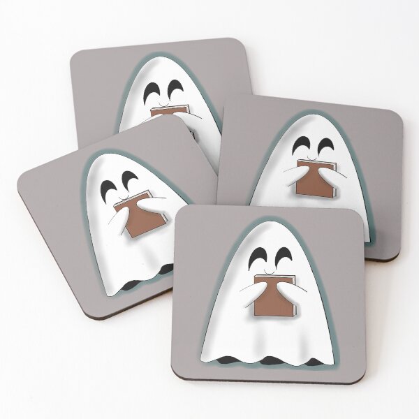 Item preview, Cute Ghost with Book | Wee Ghost Friend Has a Book for You designed and sold by ShireFolk.