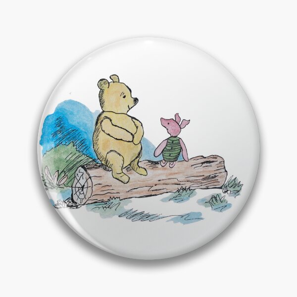 Item preview, Winnie The Pooh and Piglet  designed and sold by thetinytortoise.