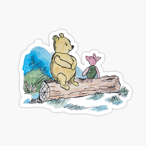 Winnie The Pooh Stickers for Sale