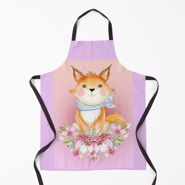 Item preview, baby fox on a pink background designed and sold by trickydee.