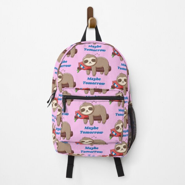 Item preview, Maybe Tomorrow Sleepy Sloth, in pink. designed and sold by Fhfarms.