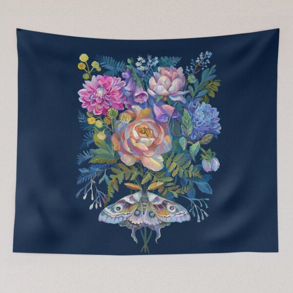 Aperçu de l'œuvre Bouquet de fleurs de papillons créée et vendue par claramcallister.
