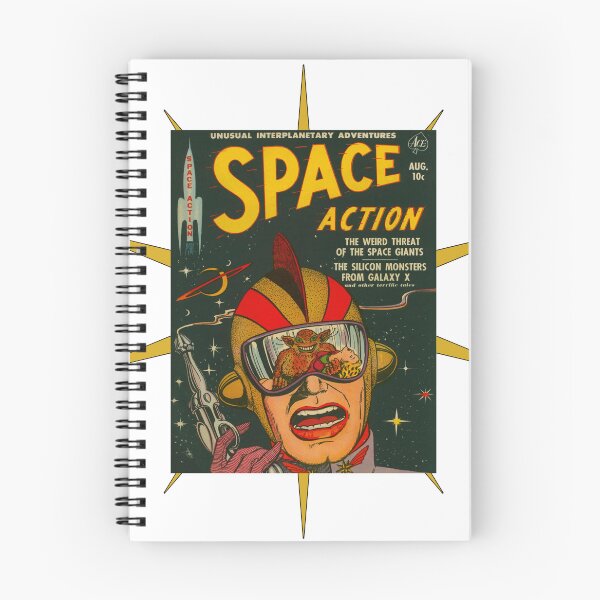 Item preview, SPACE ACTION COMICS (VINTAGE #1) designed and sold by ForecastVSN.