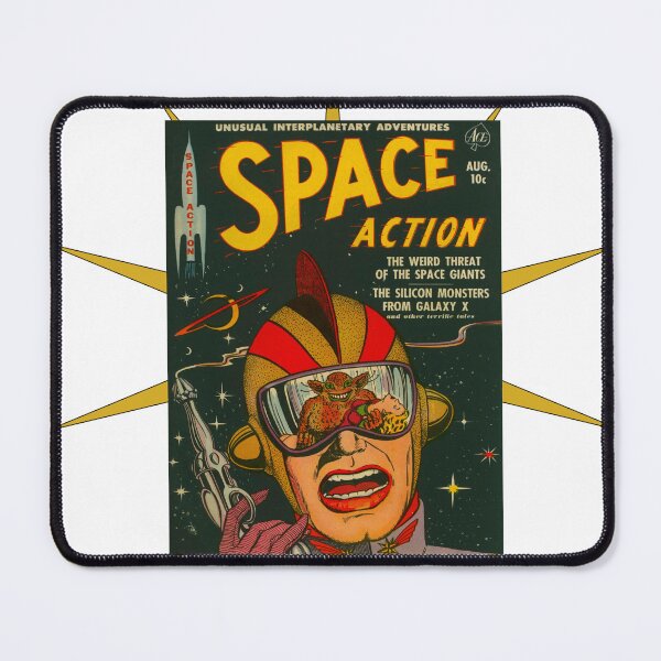Item preview, SPACE ACTION COMICS (VINTAGE #1) designed and sold by ForecastVSN.