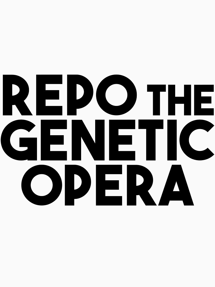 repo the genetic opera merch