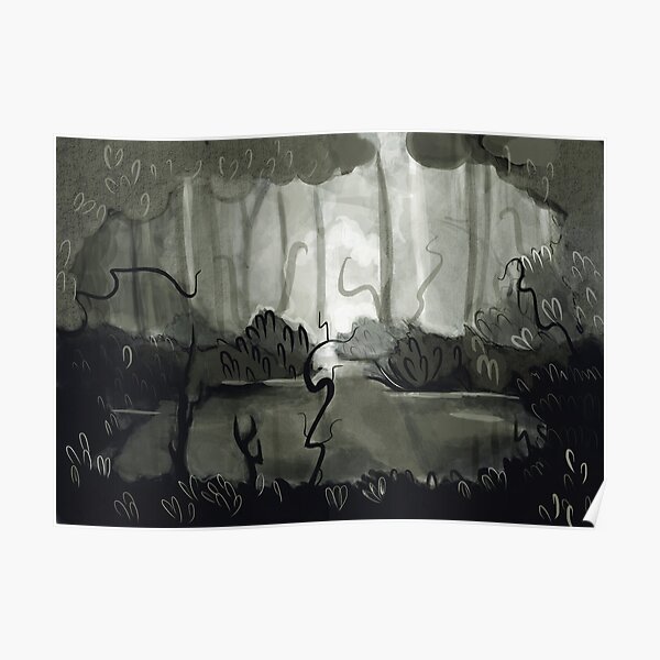 Spooky Forest Poster