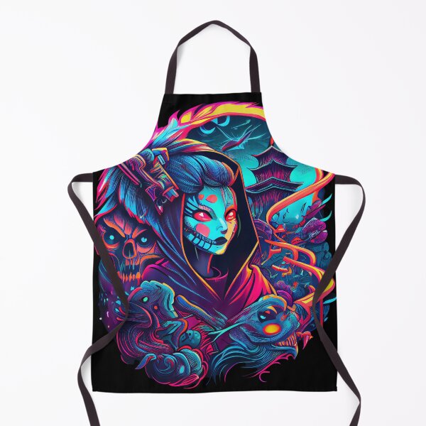 Item preview, Yokai Synthwave Vaporwave T-Shirt designed and sold by JOLI Design.
