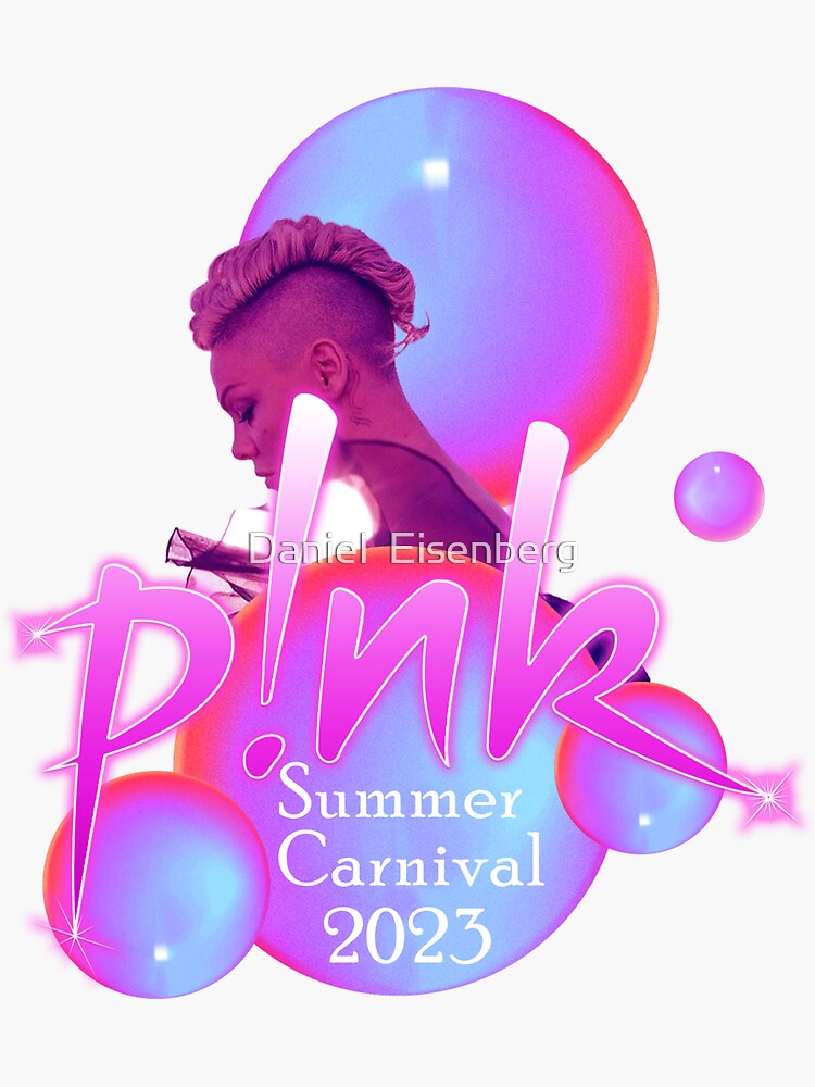 "Luxury Design Best Seller Of Pink Summer Carnival 2023" Sticker for Sale by nieleisenber