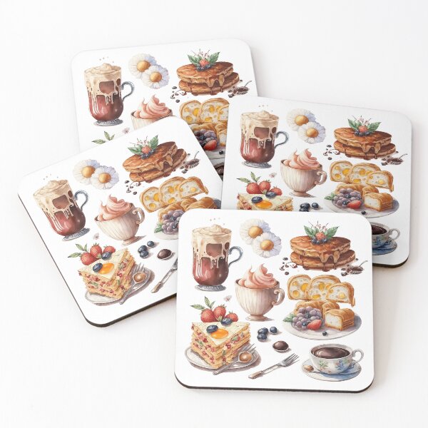 Item preview, English Breakfast Watercolor designed and sold by Alice Monber’s Illustration.