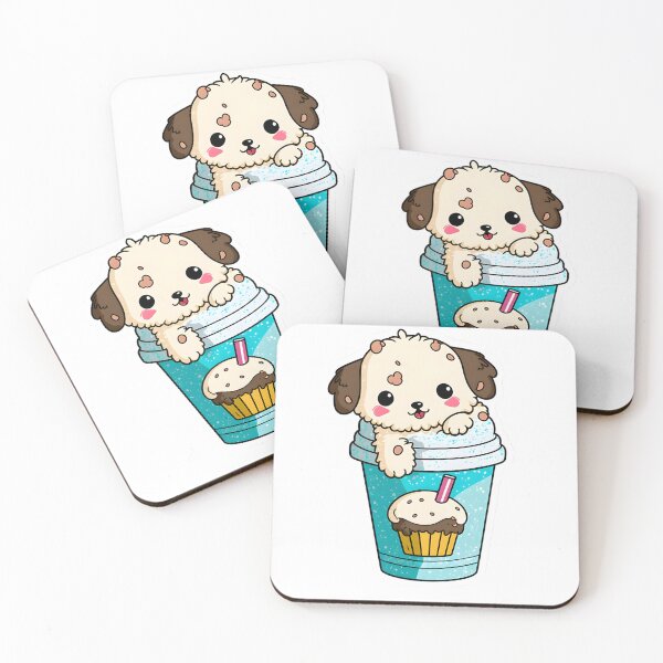 Item preview, Muffin Cake Puppuccino Sticker designed and sold by aznic3.