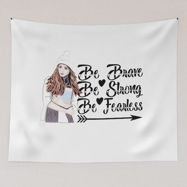Item preview, Be Strong Be Brave Be Fearless Bible Verse Student designed and sold by elisarasada.