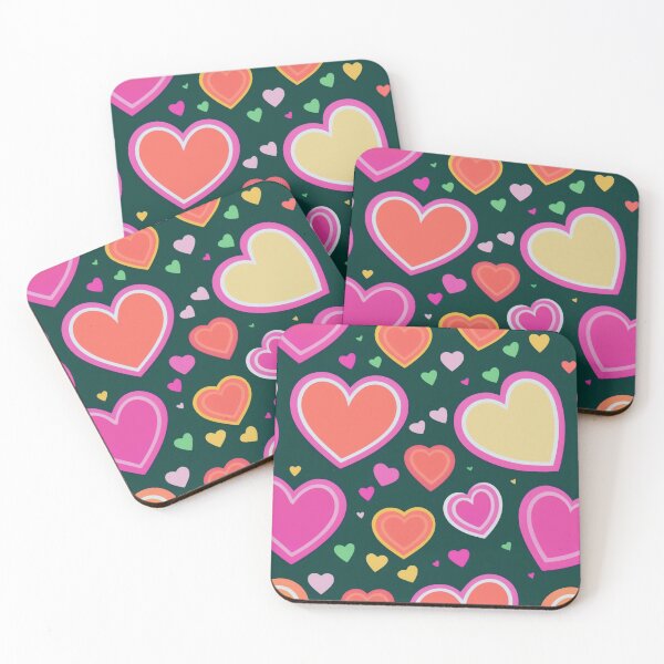 Item preview, I Care For The Cutest Little Hearts | Valentines Day Hearts Pattern designed and sold by GonIaza.