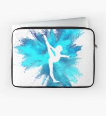Turner Silhouette - blaue Explosion Laptoptasche