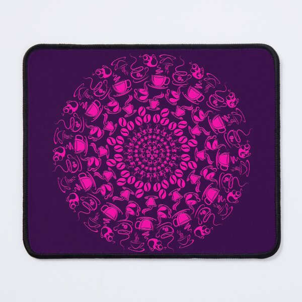 Item preview, Pink coffee mandala designed and sold by joshuayule.