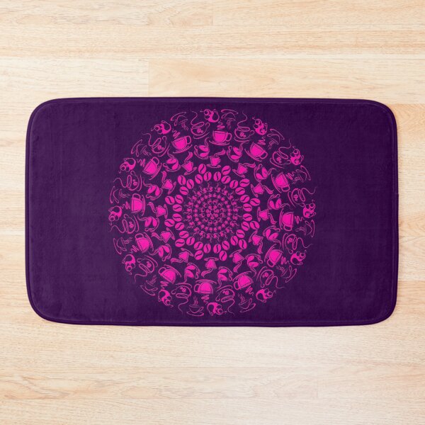 Item preview, Pink coffee mandala designed and sold by joshuayule.
