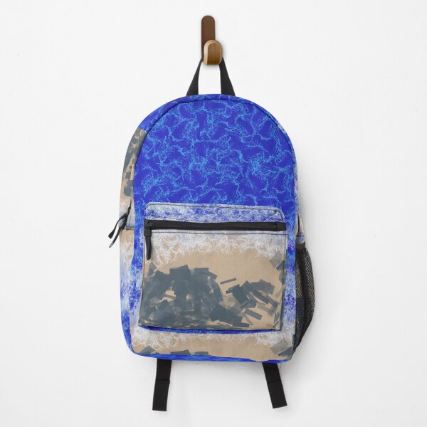 Item preview, Waves on rocky shore designed and sold by jamminanddrawin.
