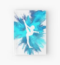 Turner Silhouette - blaue Explosion Notizbuch