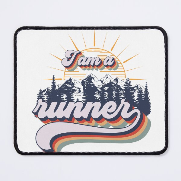 Item preview, Running vintage style , I am a runner, running short saying  designed and sold by HomeCoquette.